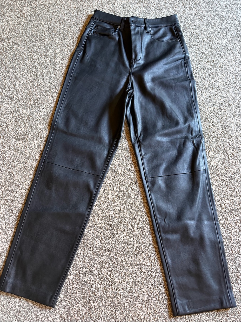Blank NYC Black Faux Leather Pants